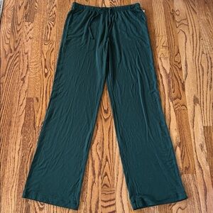 Auden Green Knit Pajama Pants NWT Drawstring Small